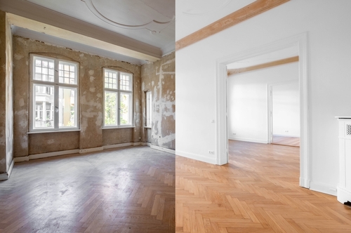 Before After Floor
